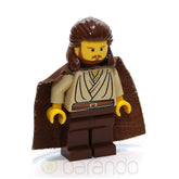 LEGO sw0027 - Qui-Gon Jinn (Yellow Head) - medium cape